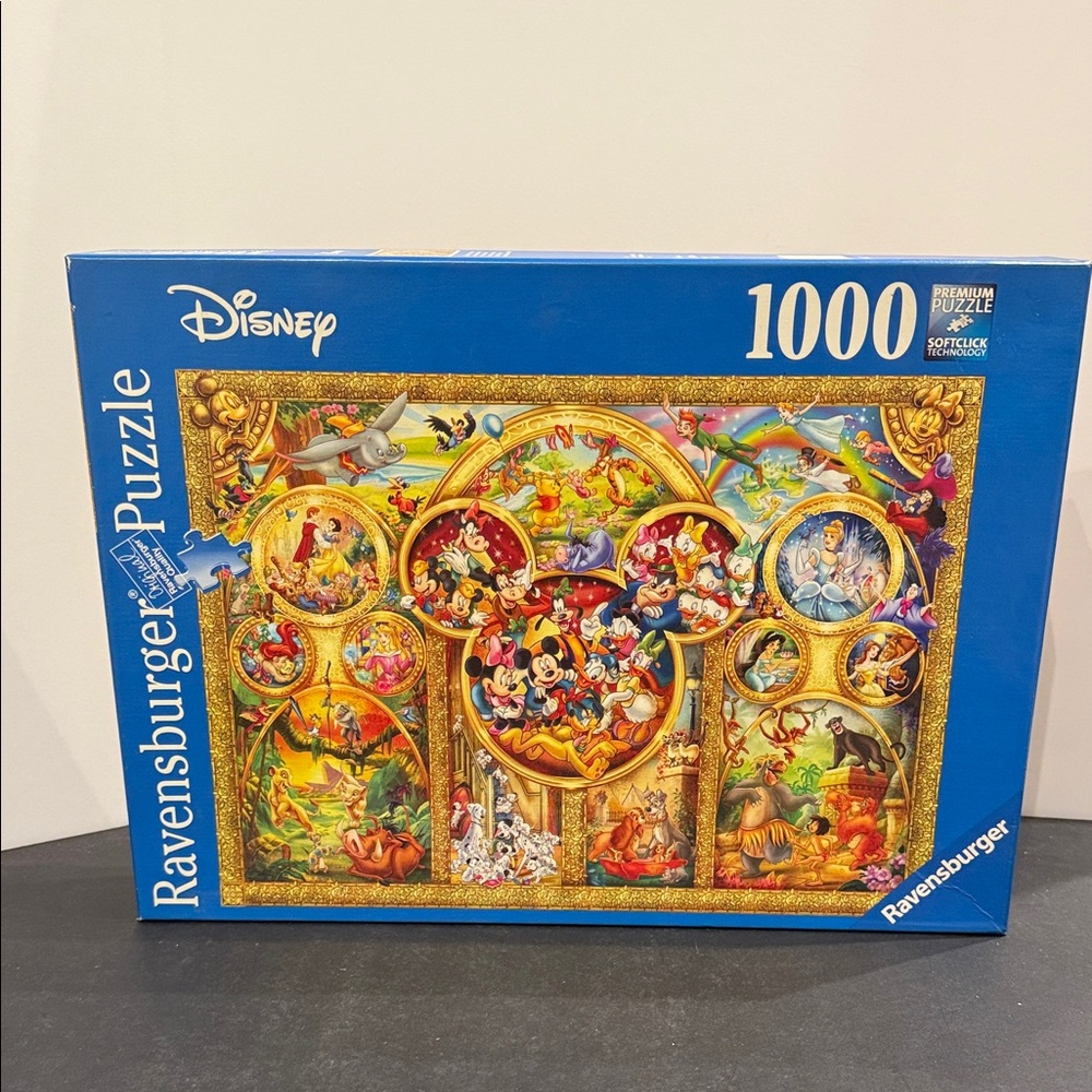 Ravensburger 🔴2/$25🔴The Best Disney Movies 1000 Pieces adult jigsaw puzzle